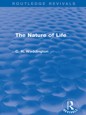 cover image of The Nature of Life